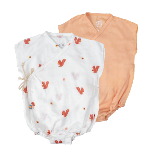Saeson Baby Bodysuits Short Sleeve Set