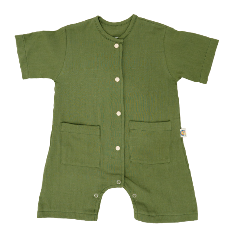 Little Wanderer Jumpsuit Short Sleeve
