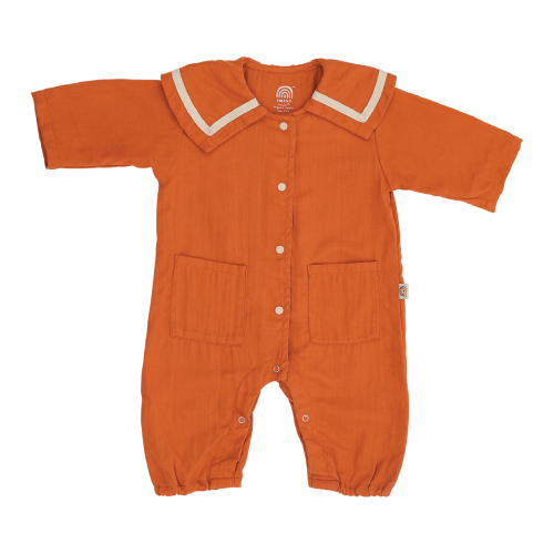 Little Wanderer Collar Jumpsuit