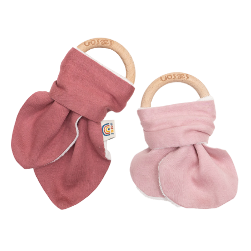 Natural Wooden Ring Teether